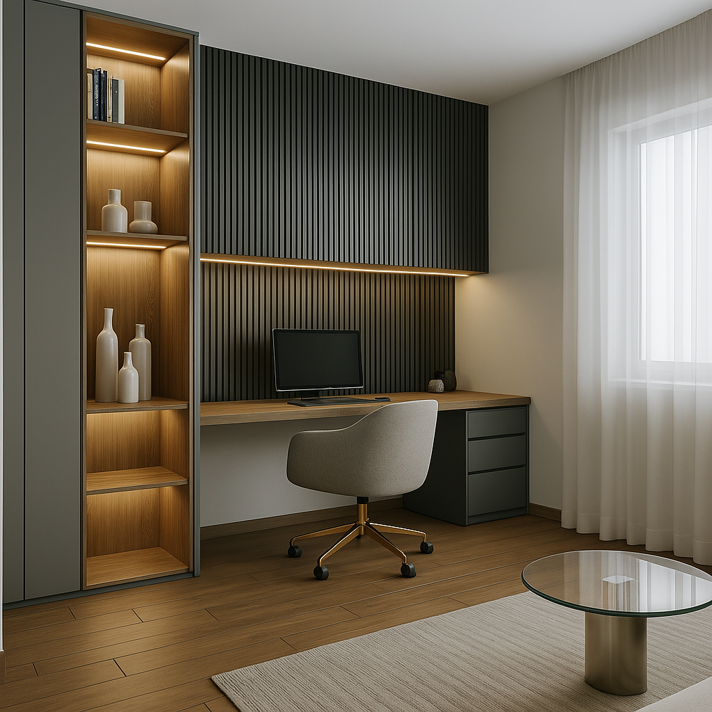 Darbo kambarys wardrobe-project